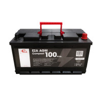 Batteria AGM 100 Ah per Servizi Camper e Fotovoltaico EZA